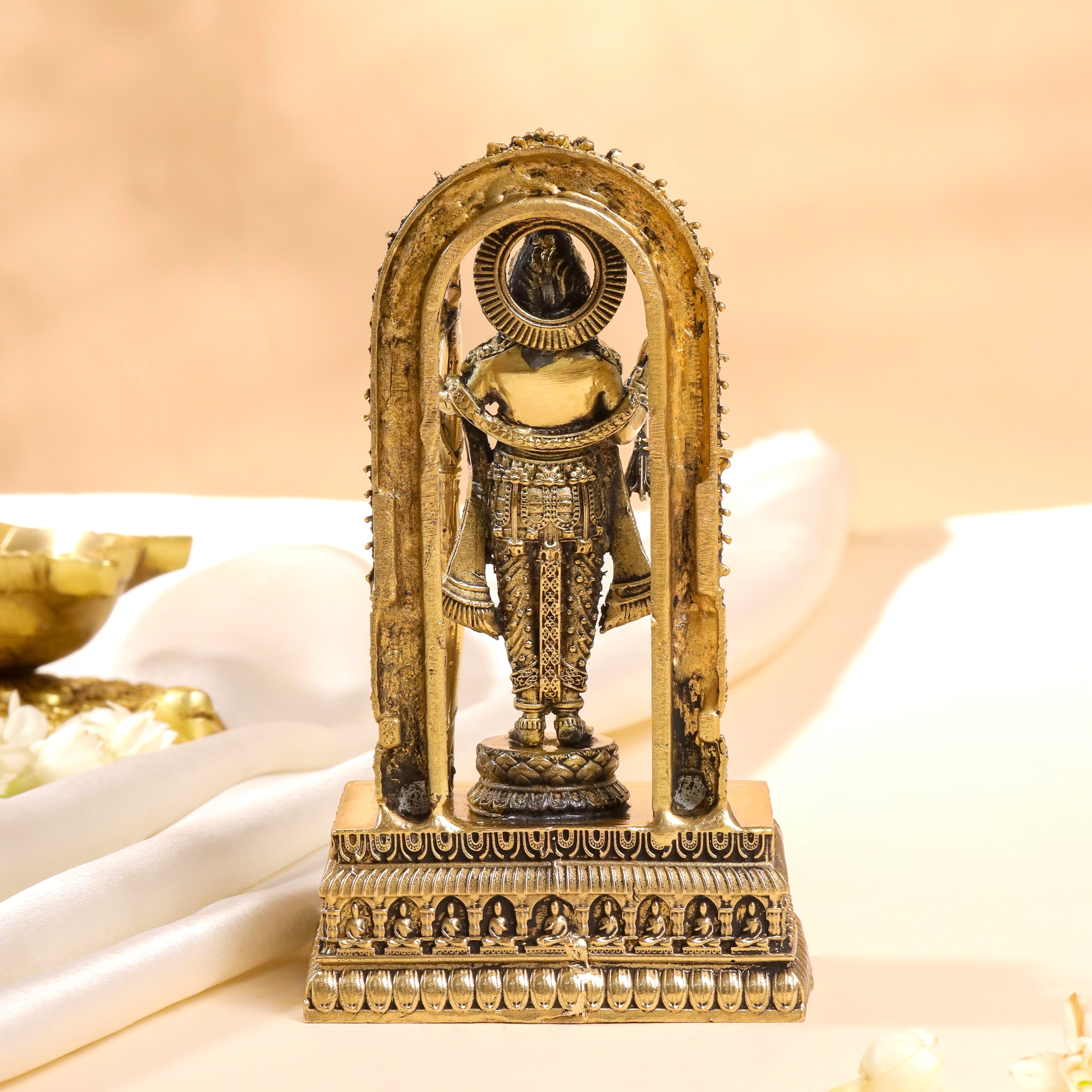 Brass Superfine Lord Ram Idol (6 Inch) Vedansh Craft