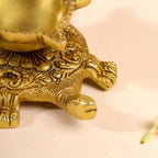 Brass Tortoise Oil Diya (2 Inch) Vedansh Craft