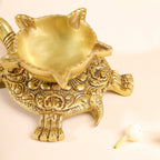 Brass Tortoise Oil Diya (2 Inch) Vedansh Craft