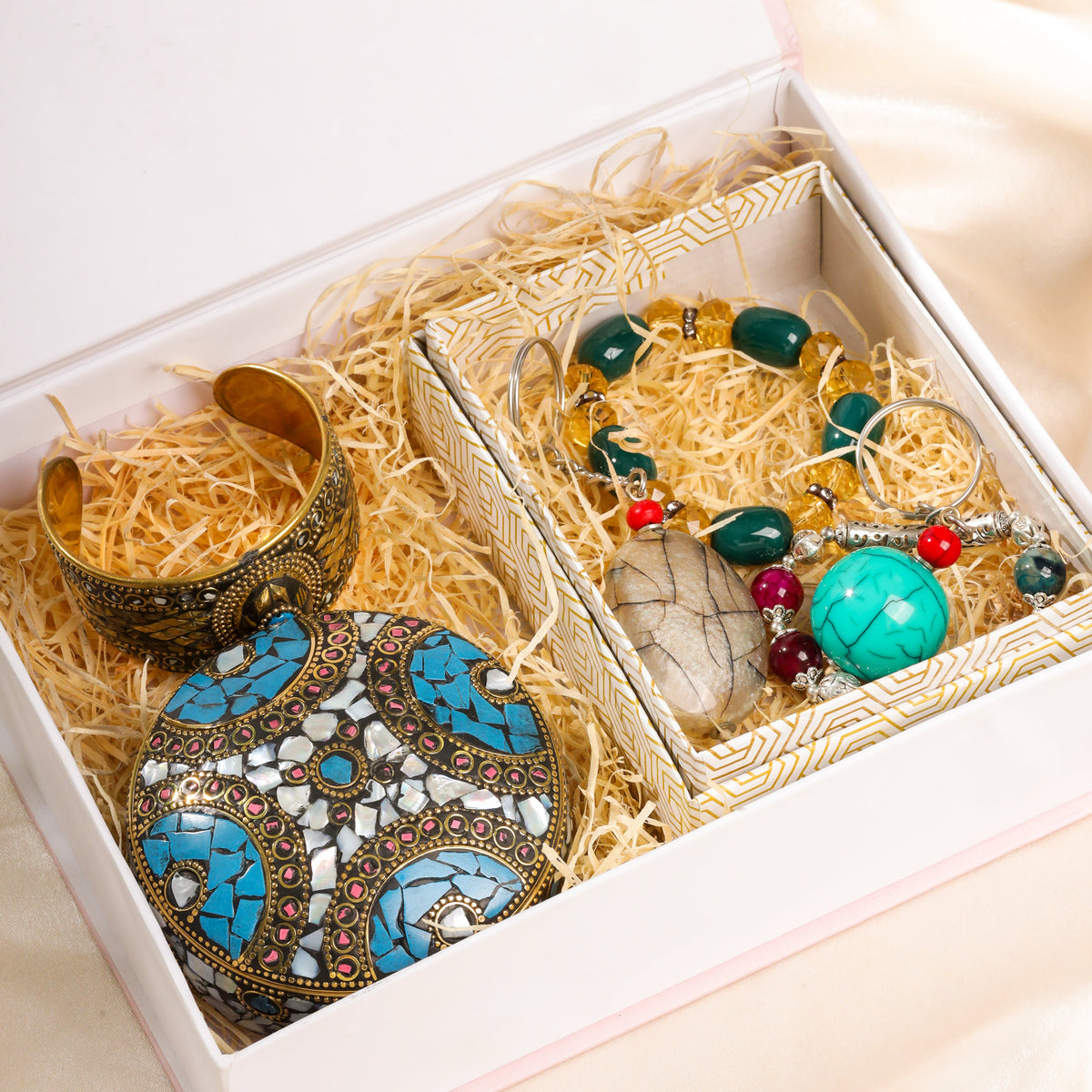 Brass Bracelet Bridesmaid Gift Hamper Vedansh Craft