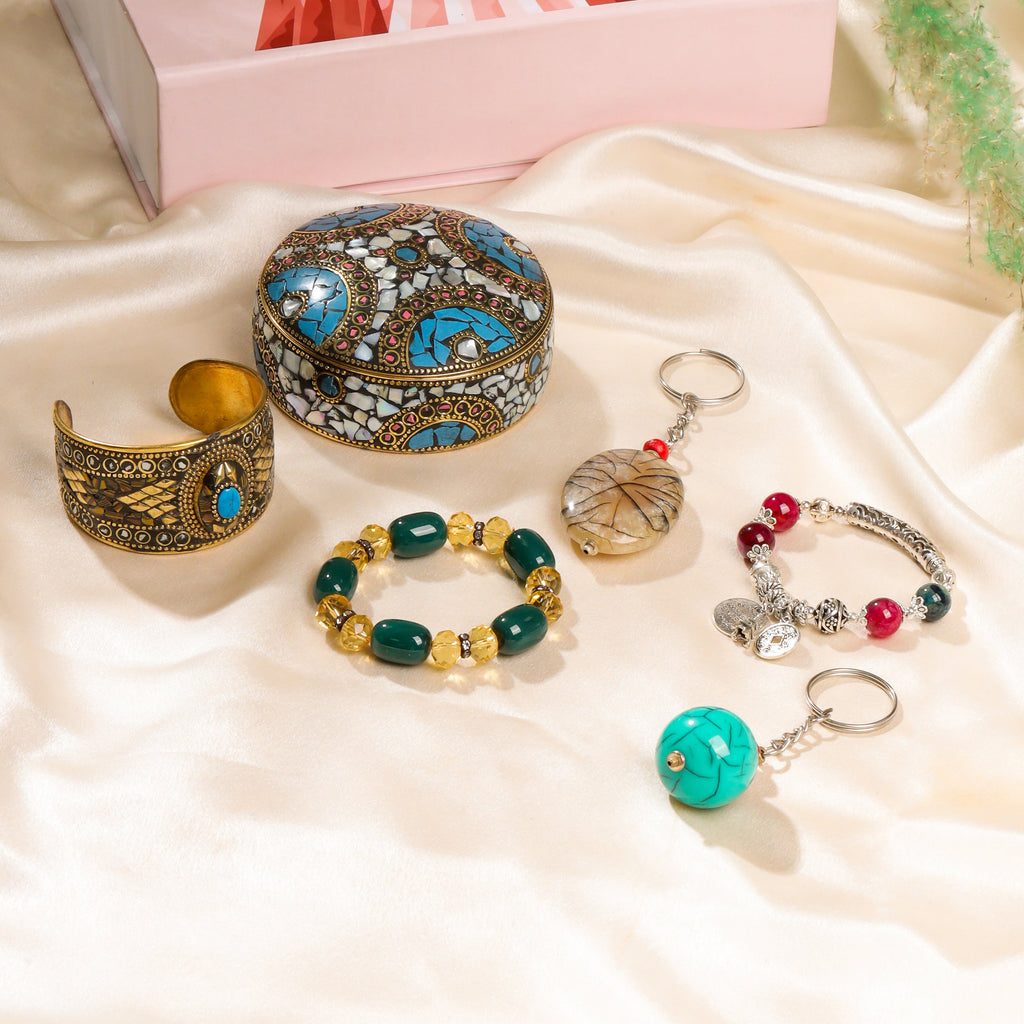 Brass Bracelet Bridesmaid Gift Hamper Vedansh Craft