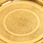 Brass Pooja Thali, Handbell, Agardan & Diya Gift Hamper Vedansh Craft