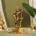 Brass Superfine Dancing Kalinga Krishna Statue (8.5 Inch) Vedansh Craft
