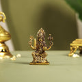 Brass Sitting Karumari Amman Idol (3.7 Inch) Vedansh Craft
