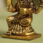 Brass Sitting Karumari Amman Idol (3.7 Inch) Vedansh Craft