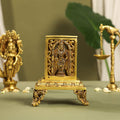 Brass Tirupati Balaji Dhoop Dani & Incense Holder (6.5 Inch) Vedansh Craft