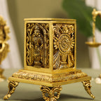 Brass Tirupati Balaji Dhoop Dani & Incense Holder (6.5 Inch) Vedansh Craft