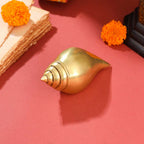 Brass Conch (5 Inch) Vedansh Craft