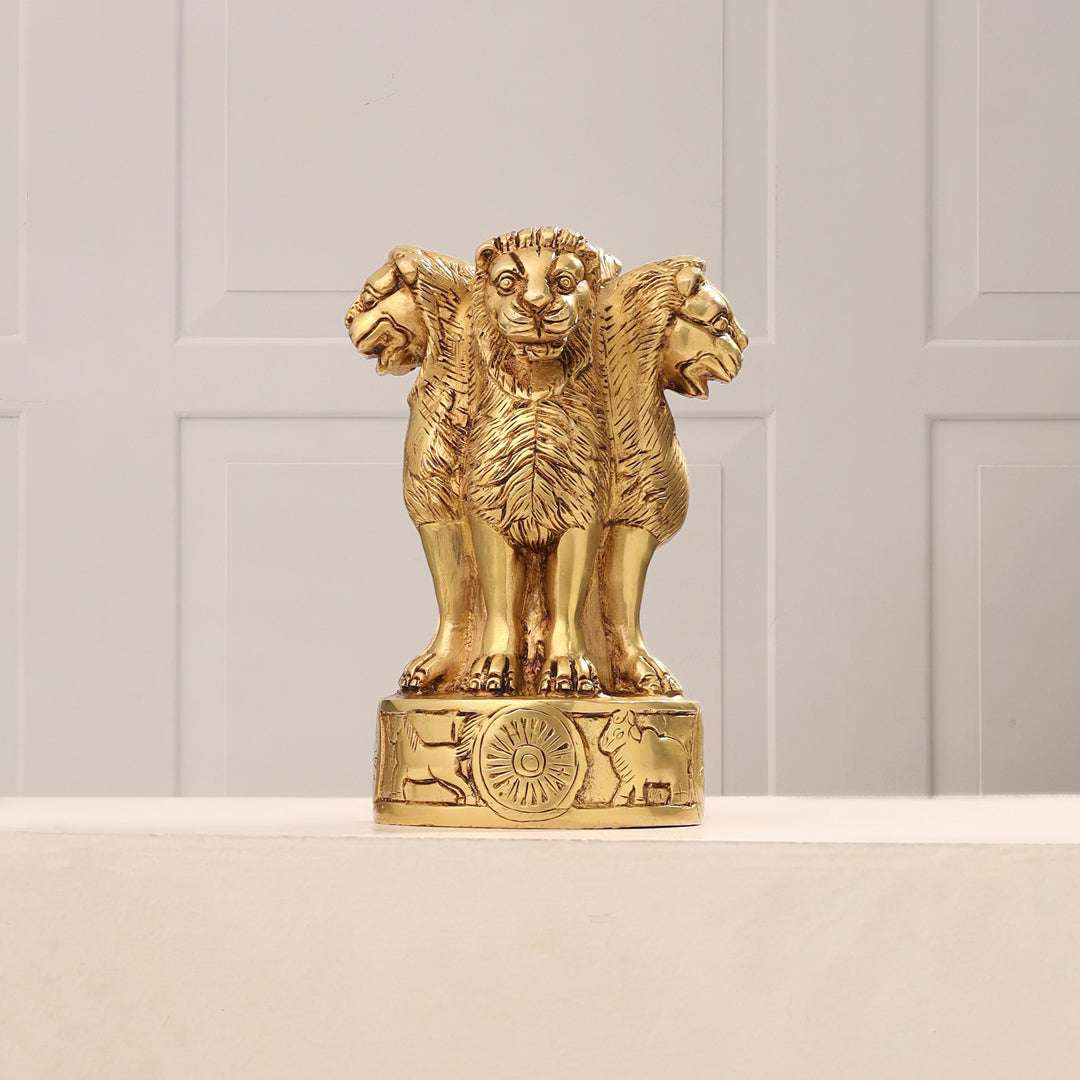 Brass Ashok Stambh (6.5 Inch) Vedansh Craft