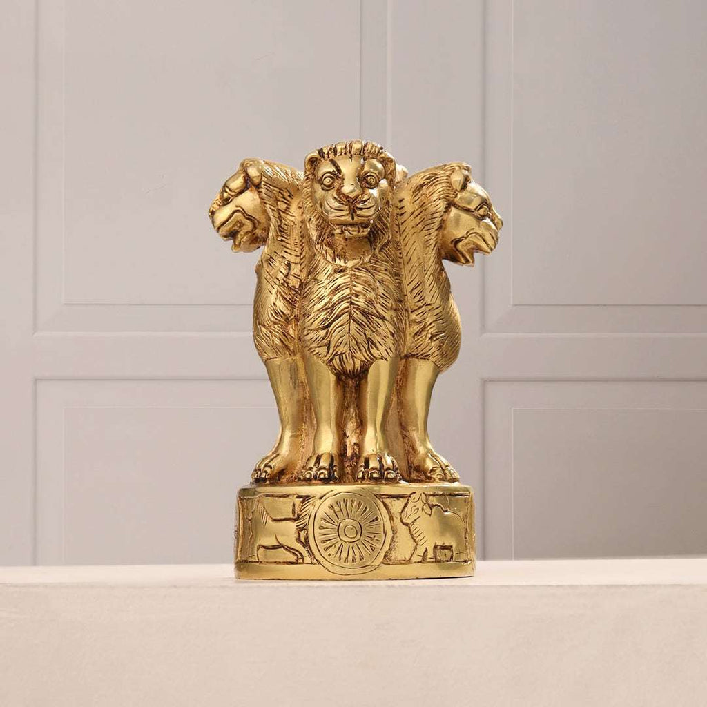 Brass Ashok Stambh (6.5 Inch) Vedansh Craft