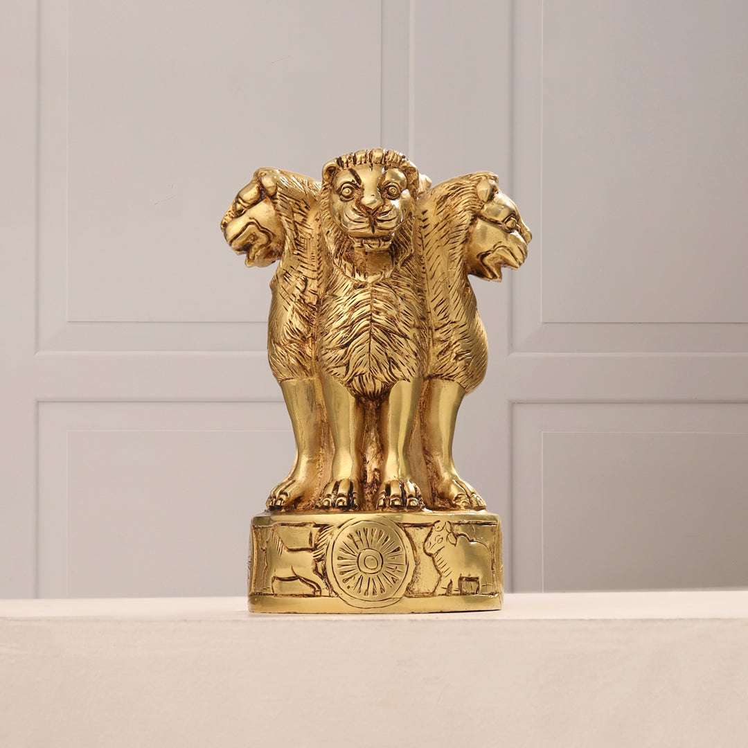 Brass Ashok Stambh (6.5 Inch) Vedansh Craft