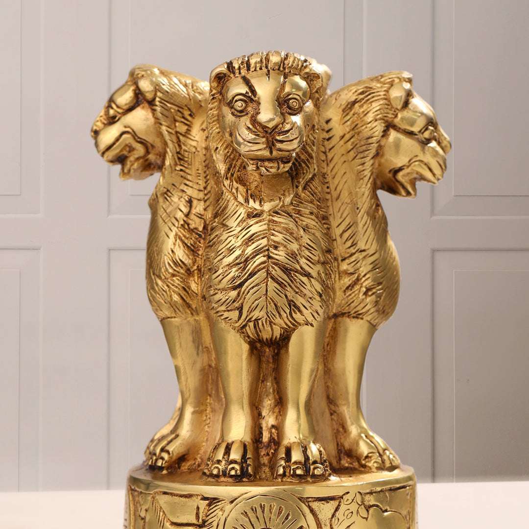 Brass Ashok Stambh (6.5 Inch) Vedansh Craft