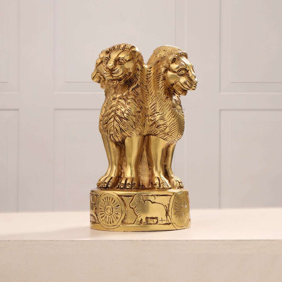 Brass Ashok Stambh (6.5 Inch) Vedansh Craft