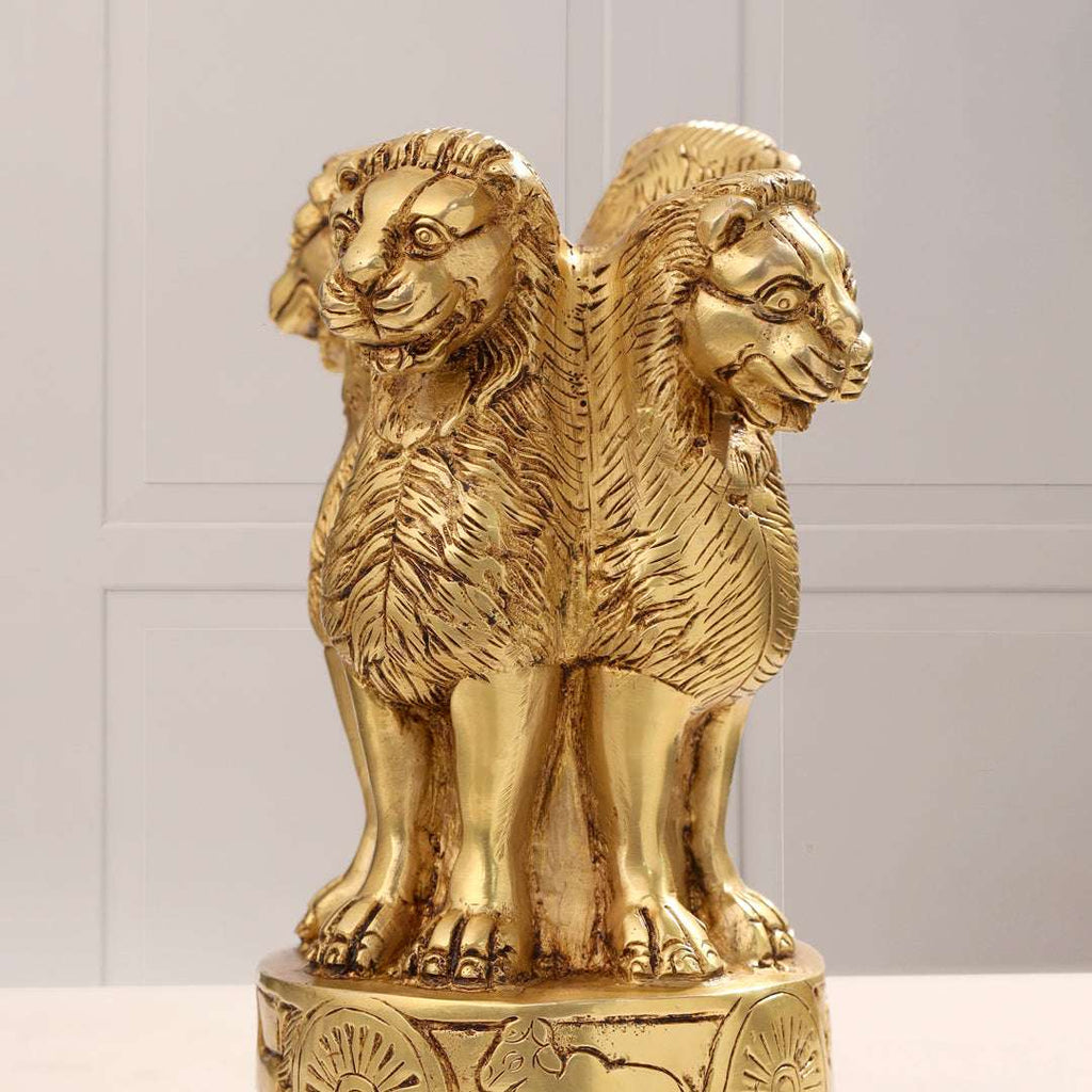 Brass Ashok Stambh (6.5 Inch) Vedansh Craft