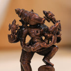 Copper Standing Varaha Lakshmi Idol (3.5 Inch) Vedansh Craft