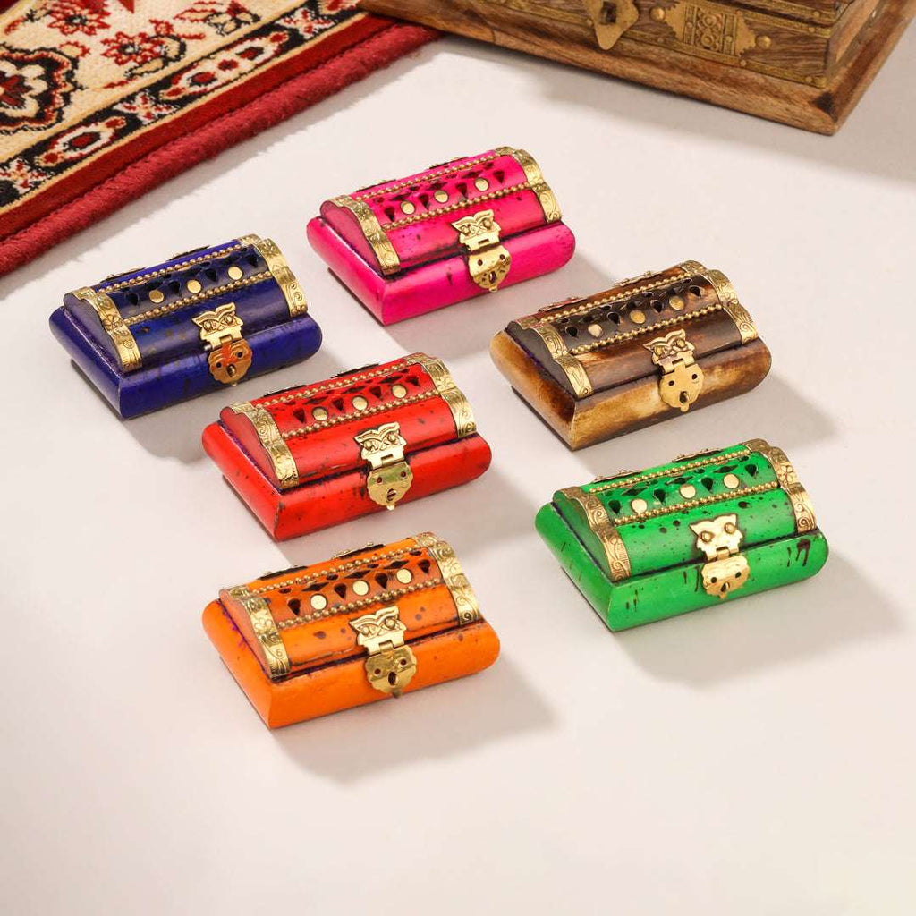 Polka Dots Mini Jewellery Box Vedansh Craft