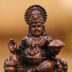 Copper Kuber Maharaj Idol (2 Inch) Vedansh Craft