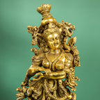 Brass Goddess Standing Radha Statue (30 Inch) Vedansh Craft