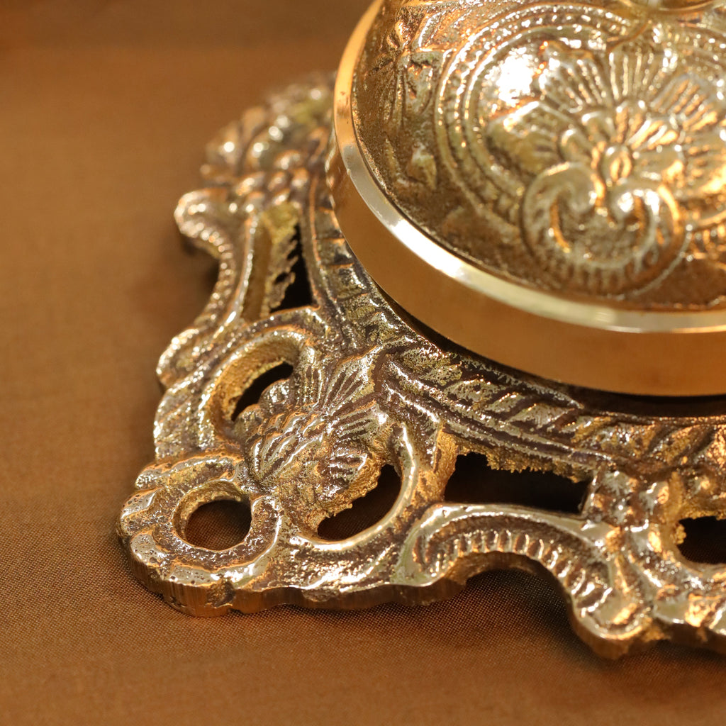 Brass Table Bell (3 Inch) Vedansh Craft