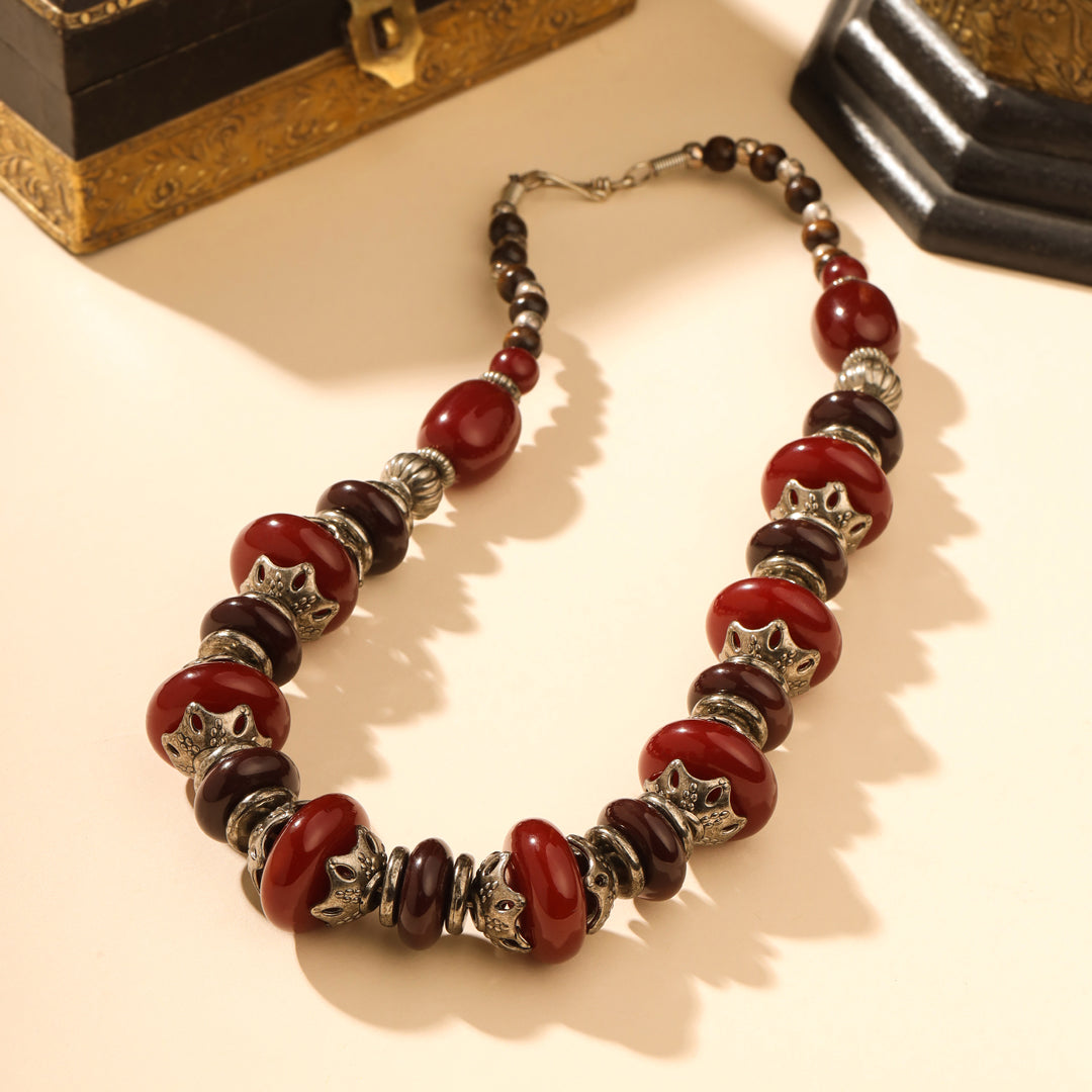 Resin Beaded Necklace Vedansh Craft