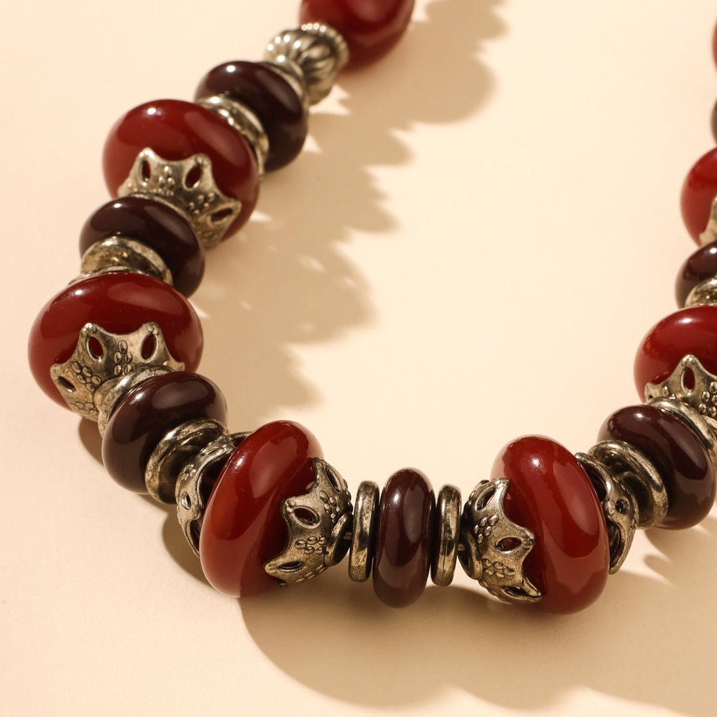 Resin Beaded Necklace Vedansh Craft