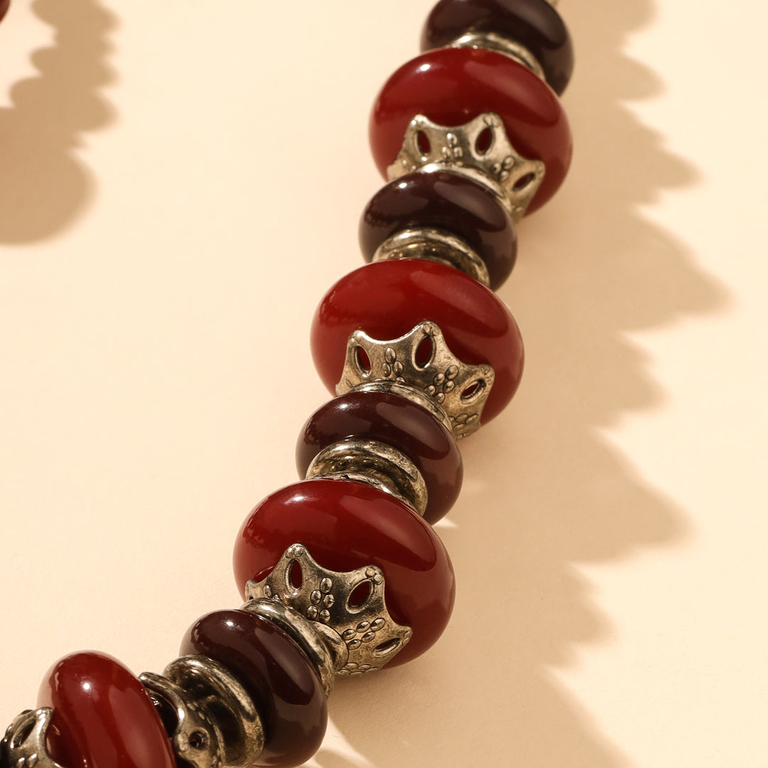 Resin Beaded Necklace Vedansh Craft
