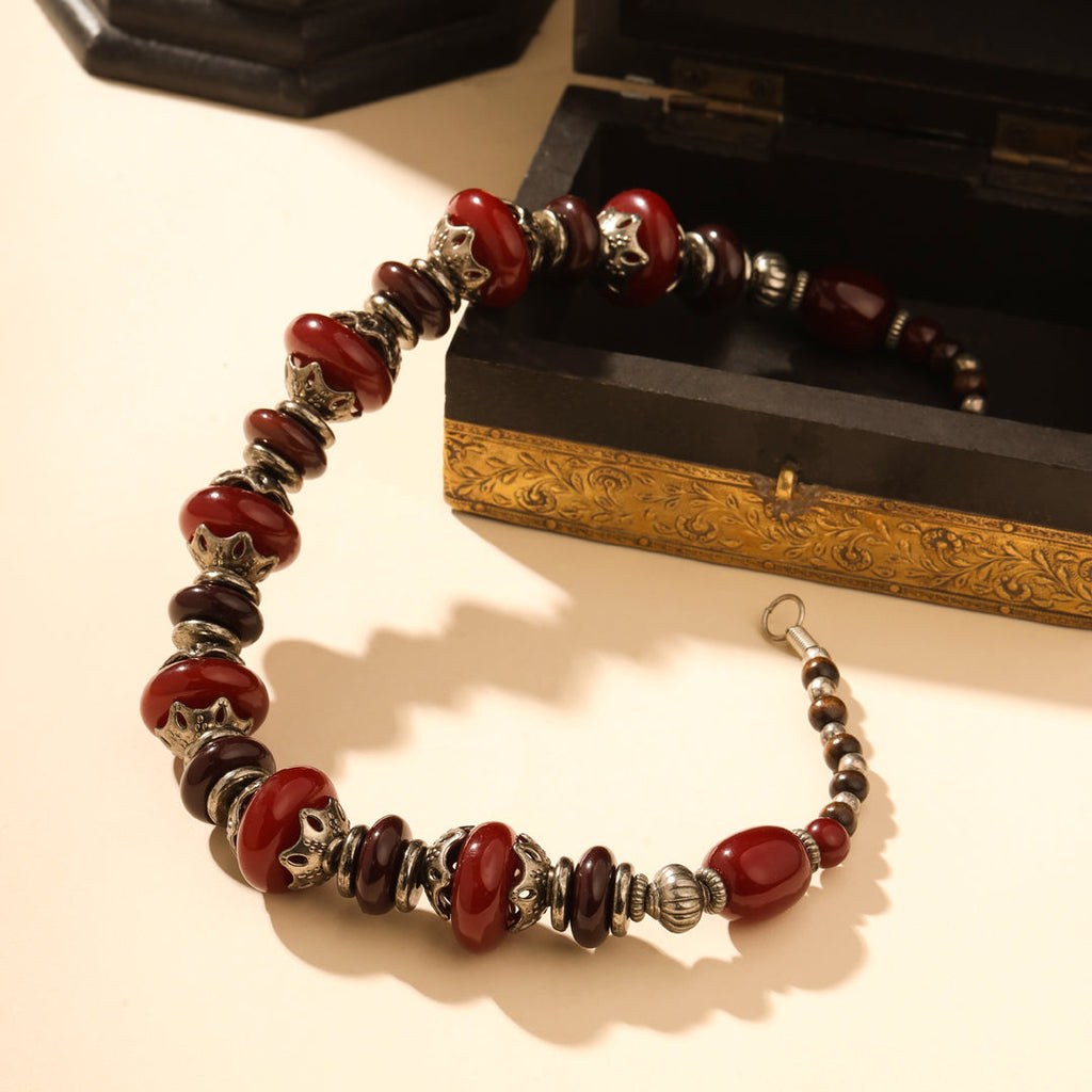 Resin Beaded Necklace Vedansh Craft