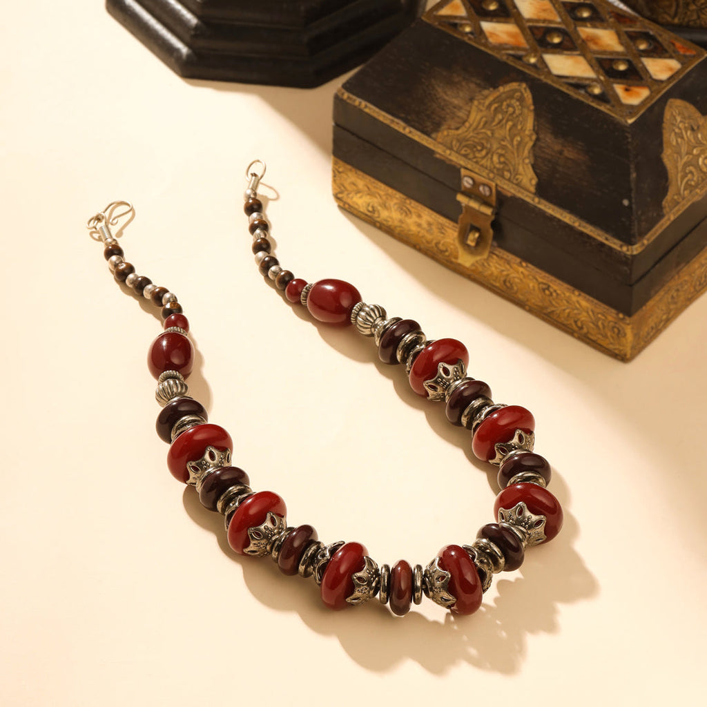 Resin Beaded Necklace Vedansh Craft