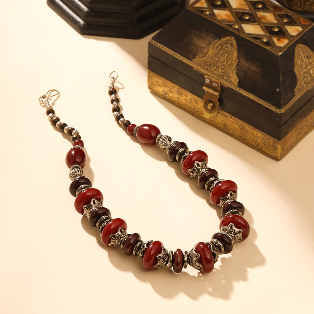 Resin Beaded Necklace Vedansh Craft