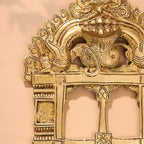 Brass Handcarved Prabhavali Frame (9 Inch) Vedansh Craft
