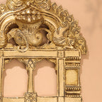 Brass Handcarved Prabhavali Frame (9 Inch) Vedansh Craft