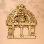 Brass Handcarved Prabhavali Frame (9 Inch) Vedansh Craft