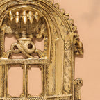 Brass Handcarved Prabhavali Frame (10 Inch) Vedansh Craft