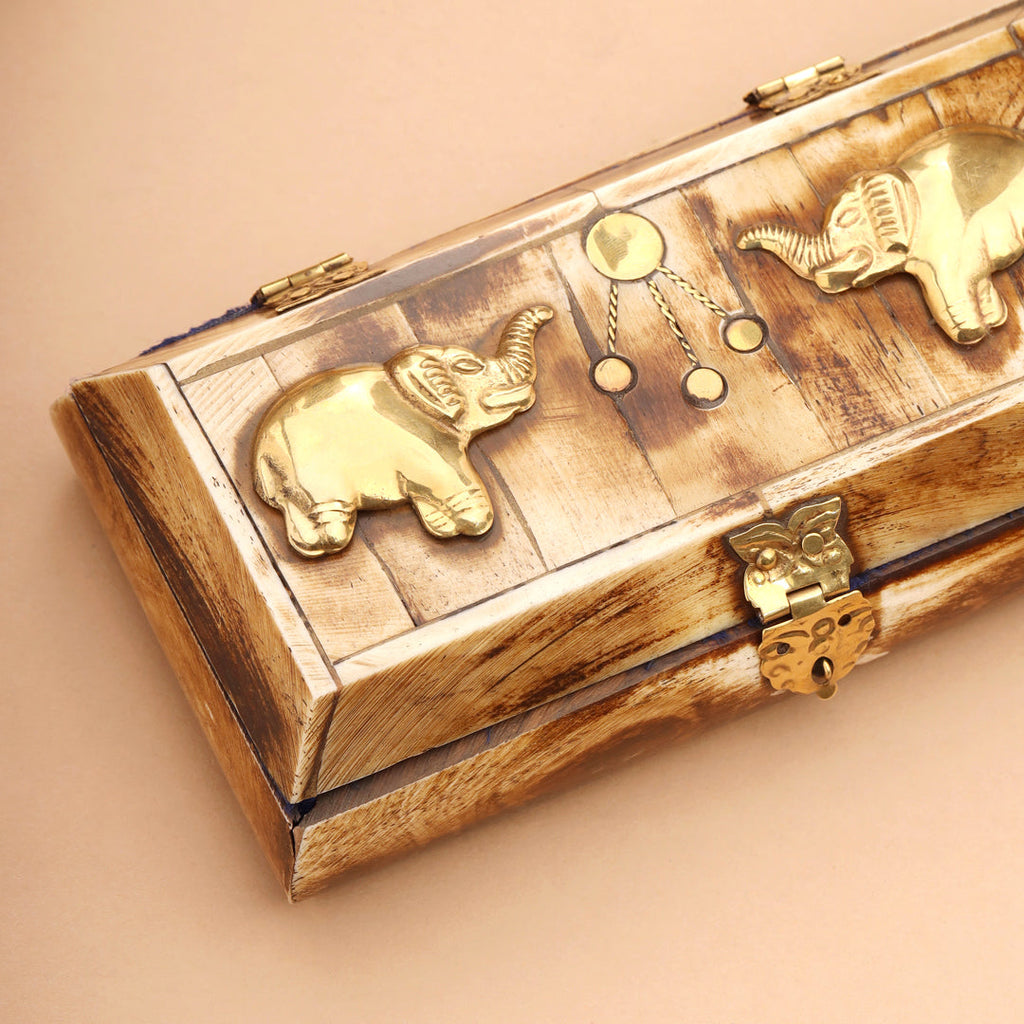Elephant Jewellery Box (1.5 Inch) Vedansh Craft