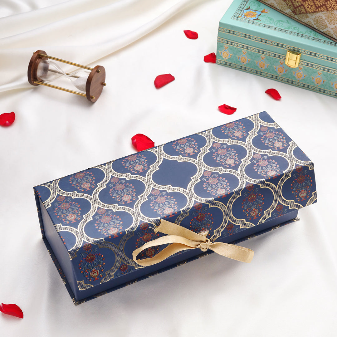 Brass Ashok Stambh , Compass , Clock & Diya Corporate Gift Hamper Vedansh Craft