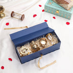 Brass Ashok Stambh , Compass , Clock & Diya Corporate Gift Hamper Vedansh Craft