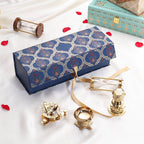 Brass Ashok Stambh , Compass , Clock & Diya Corporate Gift Hamper Vedansh Craft