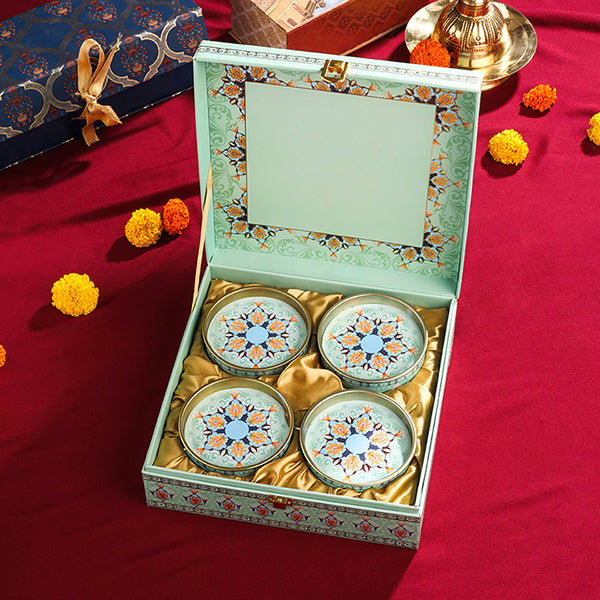 Brass Ganesha Lakshmi Festive Hamper Vedansh Craft