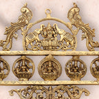 Brass Ashtalakshmi Wall hanging  (12 Inch) Vedansh Craft