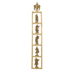 Brass Dashavatara / Vishnu Avatar Wall Hanging Set Vedansh Craft