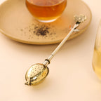 Brass Flower Handle Tea Infuser (1 Inch) Vedansh Craft