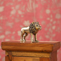 Brass Lion Statue (3.5 Inch) Vedansh Craft