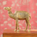 Brass Standing Camel Statue (7 Inch) Vedansh Craft