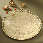 Brass Traditional Pooja Thal Vedansh Craft