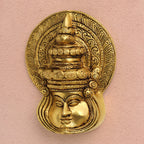 Brass Kathakali Wall Hanging (5.5 Inch) Vedansh Craft
