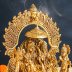 Brass Sitting Ram Darbar Statue (13 Inch) Vedansh Craft