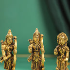 Brass Ram Darbar Idols Set Vedansh Craft