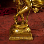 Brass Standing Superfine Krishna Idol (35 Inch) Vedansh Craft