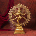 Brass Nataraja Dancing Shiva Statue (47 Inch) Vedansh Craft