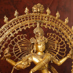 Brass Nataraja Dancing Shiva Statue (47 Inch) Vedansh Craft